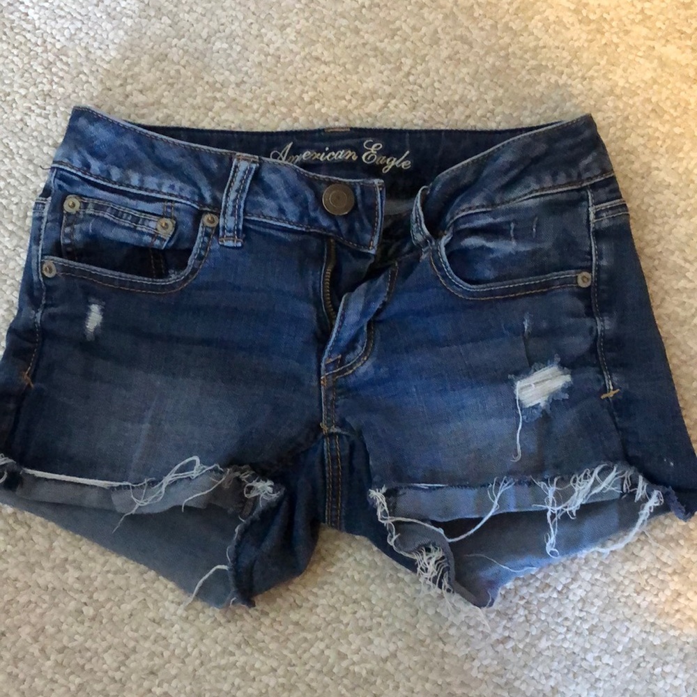 American Eagle cut off shorts